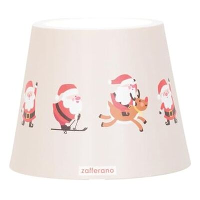 Zafferano , Poldina Cover aus Metall, Weihnachts-Sonderausgabe, Kompatibel mit Poldina Lampen, Italienisches Design, Ø11.4 x 8.9 cm, Farbe Beige Weihnachtsmann-Dekoration Zafferano , Poldina Cover aus Metall, Weihnachts-Sonderausgabe, Kompatibel mit Poldina Lampen, Italienisches Design, Ø11.4 x 8.9 cm, Farbe Beige Weihnachtsmann-Dekoration