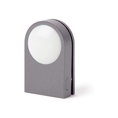 Lexon Lucie Mini-LED-Clip-Lampe (Gun Metal) Lexon Lucie Mini-LED-Clip-Lampe (Gun Metal)