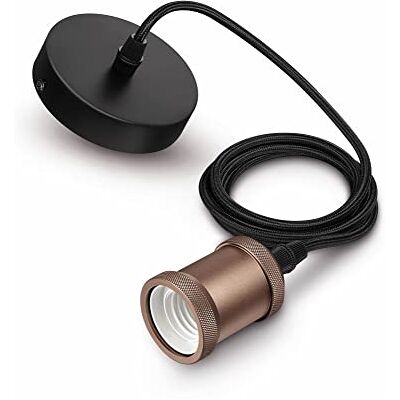 Philips LED E27 Vintage Schnurpendel, 40 W, rose gold Philips LED E27 Vintage Schnurpendel, 40 W, rose gold