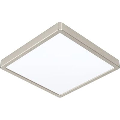 EGLO connect.z Smart-Home LED Bad-Deckenlampe Fueva-Z, L x B 28,5 cm, ZigBee, App und Sprachsteuerung Alexa, Lichtfarbe (warmweiß-kaltweiß), dimmbar, Alu Aufbauleuchte nickel-matt, IP44 EGLO connect.z Smart-Home LED Bad-Deckenlampe Fueva-Z, L x B 28,5 cm, ZigBee, App und Sprachsteuerung Alexa, Lichtfarbe (warmweiß-kaltweiß), dimmbar, Alu Aufbauleuchte nickel-matt, IP44