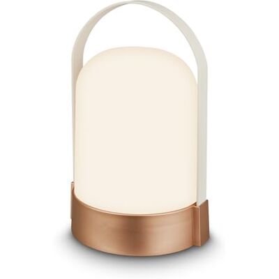 BRILONER LED Tischlampe kabellos IP44 mit Touch, dimmbar in Stufen, warmweißes Licht, Akku Tischleuchte, Nachttischlampe, LED Lampe, Camping, Outdoor, 14,5 x 13,5 x 24 cm, Altweiß-Bronze metallic BRILONER LED Tischlampe kabellos IP44 mit Touch, dimmbar in Stufen, warmweißes Licht, Akku Tischleuchte, Nachttischlampe, LED Lampe, Camping, Outdoor, 14,5 x 13,5 x 24 cm, Altweiß-Bronze metallic