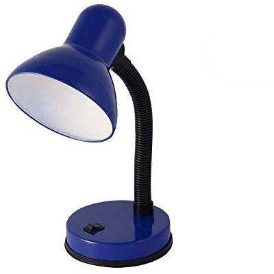 Velamp Tischleuchte E27, blau CHARLESTON Velamp Tischleuchte E27, blau CHARLESTON