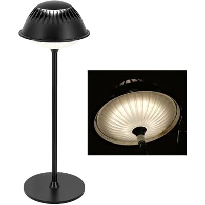 LuminexDesigns Kabellose LED Tischlampe Vintage – Industrial Schwarz Mattem Metall Design, Touch Dimmbar, Wasserfest Tischleuchte Akku für Nachttisch, Wohnzimmer, Arbeitszimmer, Café, Bar, Outdoor LuminexDesigns Kabellose LED Tischlampe Vintage – Industrial Schwarz Mattem Metall Design, Touch Dimmbar, Wasserfest Tischleuchte Akku für Nachttisch, Wohnzimmer, Arbeitszimmer, Café, Bar, Outdoor