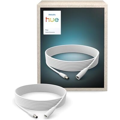 Philips Hue Flux LED-Strip Light 5 m Verlängerungskabel, Zubehör, Flexible Innenbeleuchtung, minimalistisches Design, einfache Installation, sichere Niederspannungsausstattung (IP20) Philips Hue Flux LED-Strip Light 5 m Verlängerungskabel, Zubehör, Flexible Innenbeleuchtung, minimalistisches Design, einfache Installation, sichere Niederspannungsausstattung (IP20)