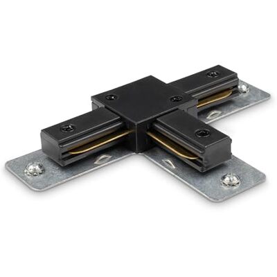 BRILONER Schienensystem Rail T-Verbinder, Zubehör, Erweiterungskomponente, 13,5 x 8,5 x 2 cm, Schwarz BRILONER Schienensystem Rail T-Verbinder, Zubehör, Erweiterungskomponente, 13,5 x 8,5 x 2 cm, Schwarz
