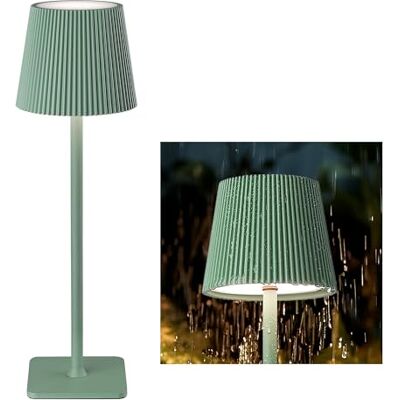 LuminexDesigns Kabellose LED Tischlampe Akku Tischleuchte Grün VELA TL02 LuminexDesigns Kabellose LED Tischlampe Akku Tischleuchte Grün VELA TL02