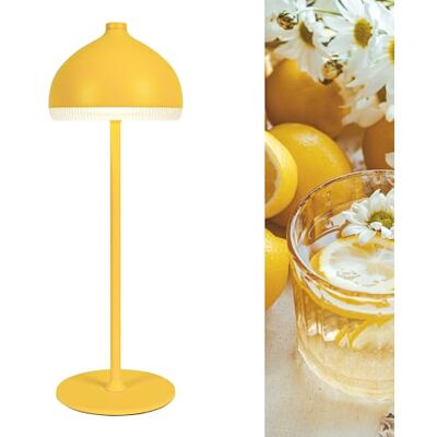LuminexDesigns LED Tischlampe Kabellos mit Akku,Dimmbar Touch Tischleuchte,IP54 Spritzwassergeschützt,Vintage Nachttischlampe für Schlafzimmer Wohnzimmer Balkon Terrasse Senfgelb LuminexDesigns LED Tischlampe Kabellos mit Akku,Dimmbar Touch Tischleuchte,IP54 Spritzwassergeschützt,Vintage Nachttischlampe für Schlafzimmer Wohnzimmer Balkon Terrasse Senfgelb