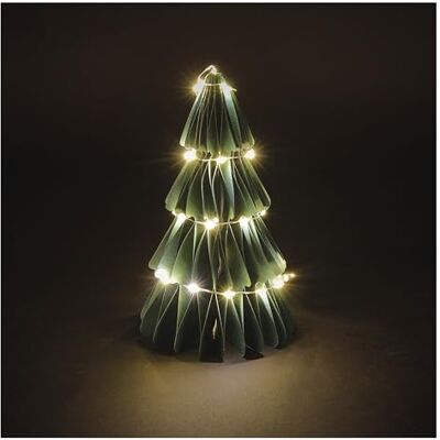 EMOS LED-Tannenbaum aus Papier, 15 cm faltbarer Papierbaum, Lichterkette 35 LEDs, Warmweiß 6/18h Timer, batteriebetrieben (2x AA) Lebensdauer 10000 Stunden für Innenbereich Grün EMOS LED-Tannenbaum aus Papier, 15 cm faltbarer Papierbaum, Lichterkette 35 LEDs, Warmweiß 6/18h Timer, batteriebetrieben (2x AA) Lebensdauer 10000 Stunden für Innenbereich Grün