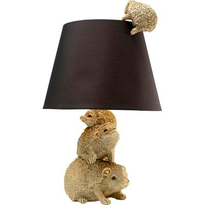 Kare Design Tischleuchte Animal Hedgehog Family, Gold-Braun, Tischlampe, Igel Motiv, Wohnzimmer, Leuchtmittel nicht inklusive, 50x30x30 cm (H-B-T), Goldbraun Kare Design Tischleuchte Animal Hedgehog Family, Gold-Braun, Tischlampe, Igel Motiv, Wohnzimmer, Leuchtmittel nicht inklusive, 50x30x30 cm (H-B-T), Goldbraun