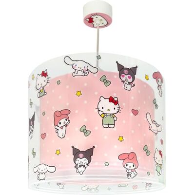 Dalber kinderlampe Pendelleuchte Hängelampe Hello Kitty And Friends, My Melody, Cinnamoroll, Kuromi 41252, E27, Rosa Dalber kinderlampe Pendelleuchte Hängelampe Hello Kitty And Friends, My Melody, Cinnamoroll, Kuromi 41252, E27, Rosa