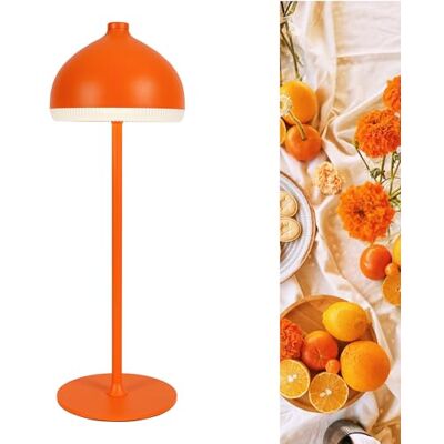 LuminexDesigns LED Tischlampe Kabellos mit Akku,Dimmbar Touch Tischleuchte,IP54 Spritzwassergeschützt,Vintage Nachttischlampe für Wohnzimmer Balkon Terrasse Sunset Orange LuminexDesigns LED Tischlampe Kabellos mit Akku,Dimmbar Touch Tischleuchte,IP54 Spritzwassergeschützt,Vintage Nachttischlampe für Wohnzimmer Balkon Terrasse Sunset Orange