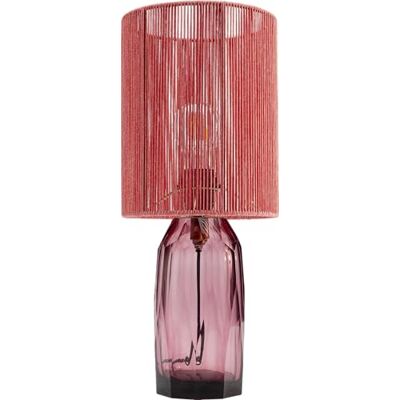 Kare Design Tischlampe Vecchio Pink, 42cm Höhe, Rot, Glas, Viskose, Stahl, Moderne Tischleuchte, Schlafzimmer, Büro, keine Leuchtmittel inklusive, 42x18x18 cm (HxBxT) Kare Design Tischlampe Vecchio Pink, 42cm Höhe, Rot, Glas, Viskose, Stahl, Moderne Tischleuchte, Schlafzimmer, Büro, keine Leuchtmittel inklusive, 42x18x18 cm (HxBxT)