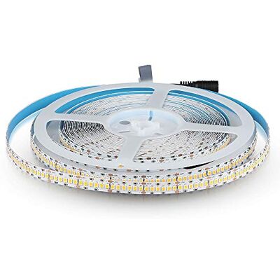 V-TAC LED Streifen Samsung SMD2835 18W/m Spule 10m 240 LED/m 24V 3000K IP20 CRI>95 V-TAC LED Streifen Samsung SMD2835 18W/m Spule 10m 240 LED/m 24V 3000K IP20 CRI>95