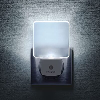 Integral LED Steckdosen-Nachtlicht mit Dämmerungssensor Automatisches Ein-/Ausschalten Weiches Licht Transparent Ideal für Schlafzimmer, Flure, Treppen, Treppenabsätze, Kinderzimmer 4er-Pack Integral LED Steckdosen-Nachtlicht mit Dämmerungssensor Automatisches Ein-/Ausschalten Weiches Licht Transparent Ideal für Schlafzimmer, Flure, Treppen, Treppenabsätze, Kinderzimmer 4er-Pack