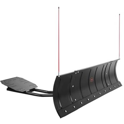VEVOR Schneeschild, 109/182cm Schneepflug-Set, leicht abnehmbar, universell montierbarer Schneeschieber mit Gummiklappen, Stahlklinge, Räumschild kompatibel mit den meisten UTVs & ATVs VEVOR Schneeschild, 109/182cm Schneepflug-Set, leicht abnehmbar, universell montierbarer Schneeschieber mit Gummiklappen, Stahlklinge, Räumschild kompatibel mit den meisten UTVs & ATVs