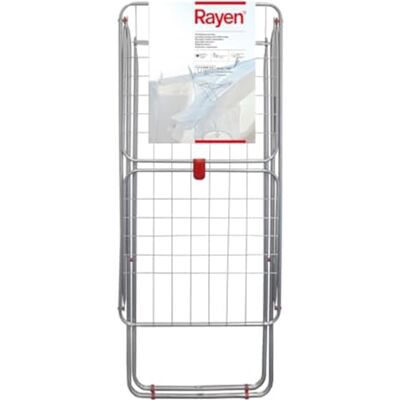 Rayen Wäscheständer mit Flügeln Trockenfläche Flügelverriegelungssystem Faltbarer, rutschfester Wäscheständer Für den Innen- und Außenbereich 19 Meter Maße: 54.5 x 177 x 107.5 cm Rayen Wäscheständer mit Flügeln Trockenfläche Flügelverriegelungssystem Faltbarer, rutschfester Wäscheständer Für den Innen- und Außenbereich 19 Meter Maße: 54.5 x 177 x 107.5 cm