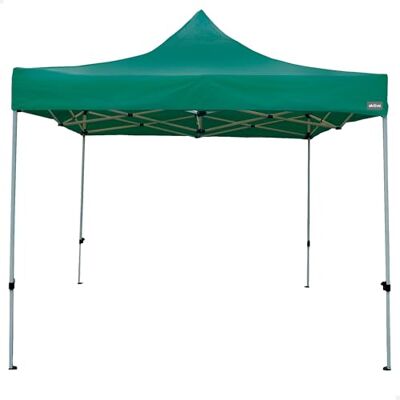 AKTIVE 61139 Faltpavillon für den Außenbereich, Grün, Markise 3 x 3 cm, höhenverstellbar 3,20/2,20 cm, UV-Schutz und wasserdicht, aus Stahl, inklusive Tragetasche AKTIVE 61139 Faltpavillon für den Außenbereich, Grün, Markise 3 x 3 cm, höhenverstellbar 3,20/2,20 cm, UV-Schutz und wasserdicht, aus Stahl, inklusive Tragetasche