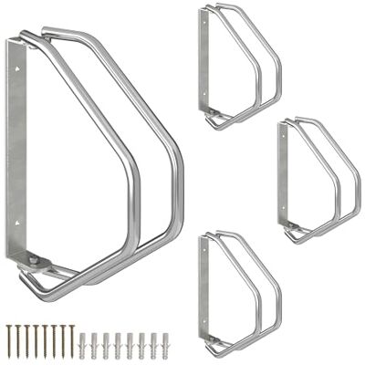Relaxdays Fahrrad Wandhalter-Set - Verstellbar 180° Stahlspeicher Relaxdays Fahrrad Wandhalter-Set - Verstellbar 180° Stahlspeicher