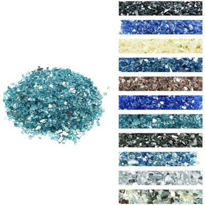 VEVOR Feuerglas, 4,5 kg hochtemperaturbeständige Glassteine, 12,7 mm reflektierende Feuerstellen-Glasperlen, Feuerstelle Glasfelsen, Kaminglas, Feuerkristall, Feuerperlen, für Kamin, Aquablau VEVOR Feuerglas, 4,5 kg hochtemperaturbeständige Glassteine, 12,7 mm reflektierende Feuerstellen-Glasperlen, Feuerstelle Glasfelsen, Kaminglas, Feuerkristall, Feuerperlen, für Kamin, Aquablau