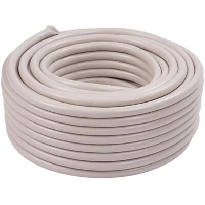 Relaxdays Gartenschlauch, 30 m, universeller Wasserschlauch 1/2", UV- & wetterfest, Gewebeschlauch Garten, PP, beige Relaxdays Gartenschlauch, 30 m, universeller Wasserschlauch 1/2", UV- & wetterfest, Gewebeschlauch Garten, PP, beige