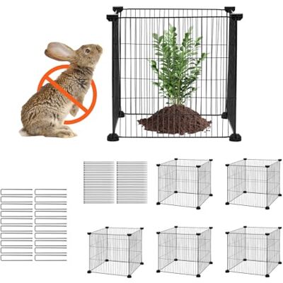 VEVOR 4er-Pack Pflanzenschutz vor Tieren, 34,3 x 34,3 cm Pflanzenschutz aus Hühnerdraht, Pflanzenkäfige für Pflanzen im Freien, Blumen und Gemüse, hält Hasen, Hühner und Eichhörnchen fern VEVOR 4er-Pack Pflanzenschutz vor Tieren, 34,3 x 34,3 cm Pflanzenschutz aus Hühnerdraht, Pflanzenkäfige für Pflanzen im Freien, Blumen und Gemüse, hält Hasen, Hühner und Eichhörnchen fern
