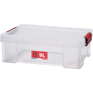 Sundis Behälter mit Deckel CLIP 'N STORE, 9L Transparent mit Schnappdeckel, stapelbar, geeignet für Lebensmittelkontakt Sundis Behälter mit Deckel CLIP 'N STORE, 9L Transparent mit Schnappdeckel, stapelbar, geeignet für Lebensmittelkontakt