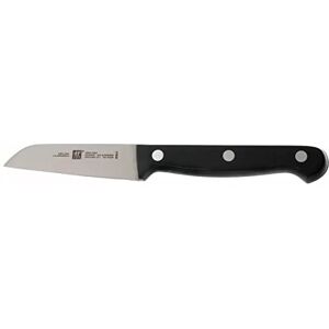 Zwilling Twin Chef Gemüsemesser, Klingenlänge: 8 cm, Kleines Klingenblatt, Rostfreier Spezialstahl/Kunststoff-Griff im Nietendesign, Schwarz Zwilling Twin Chef Gemüsemesser, Klingenlänge: 8 cm, Kleines Klingenblatt, Rostfreier Spezialstahl/Kunststoff-Griff im Nietendesign, Schwarz