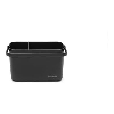 Brabantia SinkSide Reinigungs-Caddy mit Griff – Dunkelgrau Organisieren und Verstauen von Reinigungsprodukten Ergonomischer und kompakter Korb für Reinigungsutensilien Brabantia SinkSide Reinigungs-Caddy mit Griff – Dunkelgrau Organisieren und Verstauen von Reinigungsprodukten Ergonomischer und kompakter Korb für Reinigungsutensilien