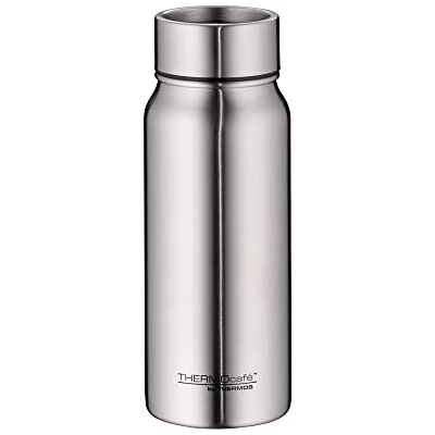 Thermos TC DRINKING MUG stainless steel mat 0,50l, Thermobecher Edelstahl, Isolierbecher, Kaffeebecher to Go Thermo, auslaufsicher, 9h heiß & 14h kalt, spülmaschinenfest, BPA-frei Thermos TC DRINKING MUG stainless steel mat 0,50l, Thermobecher Edelstahl, Isolierbecher, Kaffeebecher to Go Thermo, auslaufsicher, 9h heiß & 14h kalt, spülmaschinenfest, BPA-frei