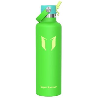 Super Sparrow Trinkflasche Edelstahl 500ml/750ml/1L/1.2L Thermosflasche Strohhalm Wasserflasche, Thermoskanne, Thermobecher, Isolierte, FlipFlow, Auslaufsicher, BPA-Frei, Spülmaschinenfest, Sport, Fitness Super Sparrow Trinkflasche Edelstahl 500ml/750ml/1L/1.2L Thermosflasche Strohhalm Wasserflasche, Thermoskanne, Thermobecher, Isolierte, FlipFlow, Auslaufsicher, BPA-Frei, Spülmaschinenfest, Sport, Fitness