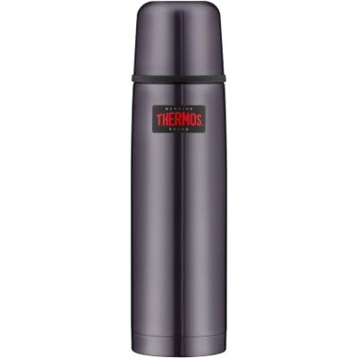 Thermos LIGHT & COMPACT flasche 0,75 l, 18 h heiß, midnight plum 24 h kalt, mit Trinkbecher, absolut dicht, zerlegbarer Automatikverschluss, Edelstahl-Isolierflasche, lila-grau glänzend Thermos LIGHT & COMPACT flasche 0,75 l, 18 h heiß, midnight plum 24 h kalt, mit Trinkbecher, absolut dicht, zerlegbarer Automatikverschluss, Edelstahl-Isolierflasche, lila-grau glänzend