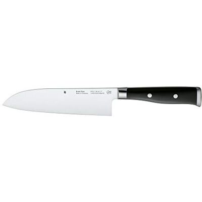 WMF Grand Class Santoku Messer 33 cm, Made in Germany, Messer geschmiedet, Performance Cut, Spezialklingenstahl, Klinge 18 cm WMF Grand Class Santoku Messer 33 cm, Made in Germany, Messer geschmiedet, Performance Cut, Spezialklingenstahl, Klinge 18 cm