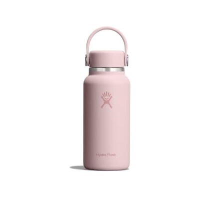 Hydro Flask – Micro Hydro 300 ml (10 oz) Auslaufsichere Mini-Flasche mit abnehmbarer FlexClip Trageschlaufe – Bis zu 24 Std. kalt, 9 Std. heiß – Trillium Hydro Flask – Micro Hydro 300 ml (10 oz) Auslaufsichere Mini-Flasche mit abnehmbarer FlexClip Trageschlaufe – Bis zu 24 Std. kalt, 9 Std. heiß – Trillium