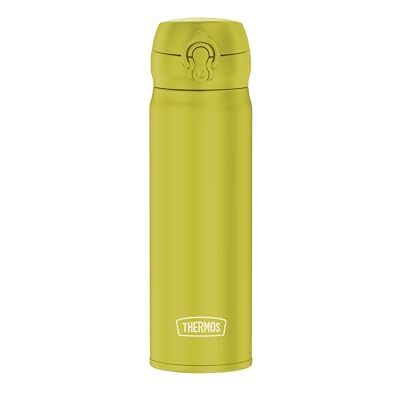 Thermos ULTRALIGHT BOTTLE 0,50l, glowing green mat, flasche aus Edelstahl, 10 heiß / 20 h kalt, absolut dicht für Wasser, Tee, stille Getränke Thermos ULTRALIGHT BOTTLE 0,50l, glowing green mat, flasche aus Edelstahl, 10 heiß / 20 h kalt, absolut dicht für Wasser, Tee, stille Getränke