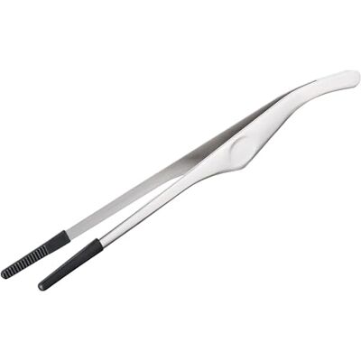 Spring TOOLS FUSION2+ Profi-Pinzette, 30 cm, rostfreier Edelstahl Kochzange, hitzebeständig bis 250 °C, für beschichtetes Kochgeschirr, rostfreier Edelstahl, präzises Anrichten Spring TOOLS FUSION2+ Profi-Pinzette, 30 cm, rostfreier Edelstahl Kochzange, hitzebeständig bis 250 °C, für beschichtetes Kochgeschirr, rostfreier Edelstahl, präzises Anrichten
