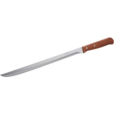Arcos Schinkenmesser aus Edelstahl Perfekt für Präzises Schneiden von Schinken, Ergonomischer Griff aus Polypropylen, Klinge 250 mm Braun, Serie Latina Arcos Schinkenmesser aus Edelstahl Perfekt für Präzises Schneiden von Schinken, Ergonomischer Griff aus Polypropylen, Klinge 250 mm Braun, Serie Latina