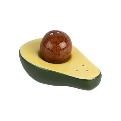 FISURA Original Salz- und Pfefferstreuer Salz- und Pfefferset für den Tisch in Form eines Kaktus. Satz Salz- und Pfefferstreuer aus Keramik. (Avocado, grün) FISURA Original Salz- und Pfefferstreuer Salz- und Pfefferset für den Tisch in Form eines Kaktus. Satz Salz- und Pfefferstreuer aus Keramik. (Avocado, grün)