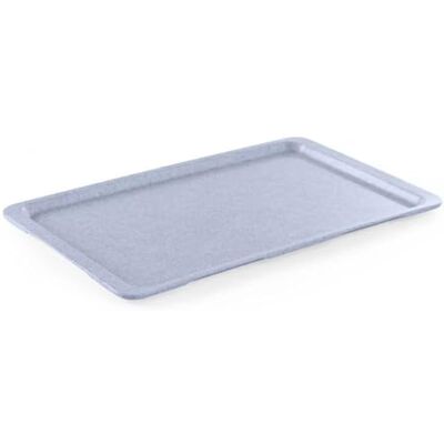HENDI Serviertablett, Tablett, Gastro Tablett, rechteckig, Stapelbar, Ideal für Selbstbedienungsrestaurants und Kantinen, GN 1/1, 530x325mm, Granitfarben HENDI Serviertablett, Tablett, Gastro Tablett, rechteckig, Stapelbar, Ideal für Selbstbedienungsrestaurants und Kantinen, GN 1/1, 530x325mm, Granitfarben