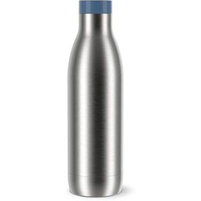 Emsa Bludrop Eco Isolier-Trinkflasche, wiederverwendbar, recycelter Edelstahl, Öko-Design, Quick-Press, 12h heiß/24h kalt, 0,7 L, spülmaschinenfest, auslaufsicher, Blau, N3112700 Emsa Bludrop Eco Isolier-Trinkflasche, wiederverwendbar, recycelter Edelstahl, Öko-Design, Quick-Press, 12h heiß/24h kalt, 0,7 L, spülmaschinenfest, auslaufsicher, Blau, N3112700
