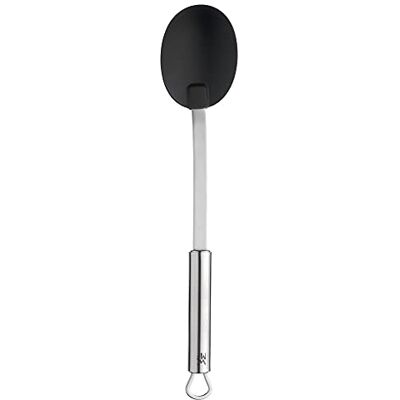 WMF Profi Plus Servierlöffel Edelstahl mit Kunststofflaffe 32 cm, Cromargan Edelstahl teilmattiert, Kunststoff, spülmaschinengeeignet, hitzebeständig bis 270°C WMF Profi Plus Servierlöffel Edelstahl mit Kunststofflaffe 32 cm, Cromargan Edelstahl teilmattiert, Kunststoff, spülmaschinengeeignet, hitzebeständig bis 270°C