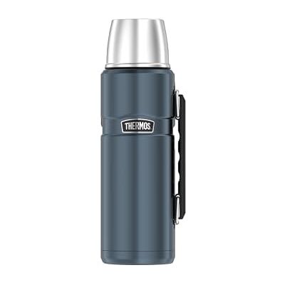 Thermos STAINLESS KING flasche ice grey 1,20l Edelstahl, absolut dicht, mit Trinkbecher und Griff, 24h heiß & 24h kalt, spülmaschinenfest, BPA-frei Thermos STAINLESS KING flasche ice grey 1,20l Edelstahl, absolut dicht, mit Trinkbecher und Griff, 24h heiß & 24h kalt, spülmaschinenfest, BPA-frei