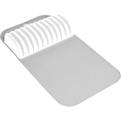 madesmart 29002 Klassische große Messermatte Weicher, rutschfester Schubladen-Organizer, langlebige Organisation zu Hause, BPA-frei, Kunststoff, Weiß/Grau madesmart 29002 Klassische große Messermatte Weicher, rutschfester Schubladen-Organizer, langlebige Organisation zu Hause, BPA-frei, Kunststoff, Weiß/Grau