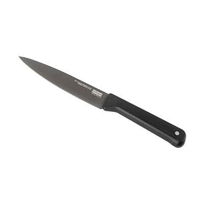 KUHN RIKON ICED Allzweckmesser, eisgehärteten Klingen aus deutschem Edelstahl, Schwarz Black KUHN RIKON ICED Allzweckmesser, eisgehärteten Klingen aus deutschem Edelstahl, Schwarz Black