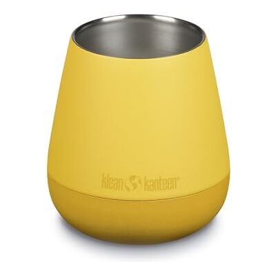Klean Kanteen Rise Wine Tumbler aus Edelstahl in der Farbe Old Gold, 296ml, 1010186 Klean Kanteen Rise Wine Tumbler aus Edelstahl in der Farbe Old Gold, 296ml, 1010186