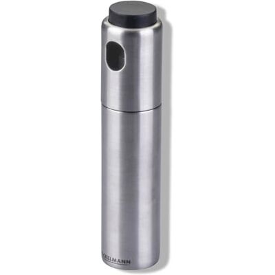 FACKELMANN Ölsprüher – 100ml, aus Edelstahl, für gleichmäßiges Dosieren von Speiseölen, für den Airfryer geeignet, Handreinigung, Silber FACKELMANN Ölsprüher – 100ml, aus Edelstahl, für gleichmäßiges Dosieren von Speiseölen, für den Airfryer geeignet, Handreinigung, Silber