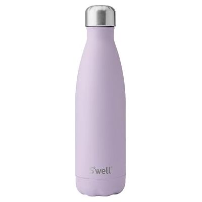 S'well Edelstahl-Wasserflasche, 500 ml, Lavendelfarbe, dreilagiger, vakuumisolierter Behälter, hält Getränke 36 h kalt und 18 h heiß, BPA-frei, perfekt für unterwegs, Rose S'well Edelstahl-Wasserflasche, 500 ml, Lavendelfarbe, dreilagiger, vakuumisolierter Behälter, hält Getränke 36 h kalt und 18 h heiß, BPA-frei, perfekt für unterwegs, Rose