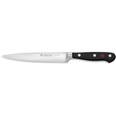 WÜSTHOF Classic Schinkenmesser 16 cm, Schwarz WÜSTHOF Classic Schinkenmesser 16 cm, Schwarz