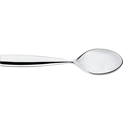 Alessi MW03/9 Dressed Mokkalöffel, Edelstahl, Silber, 10 x 3.5 x 2.5 cm, 6-Einheiten Alessi MW03/9 Dressed Mokkalöffel, Edelstahl, Silber, 10 x 3.5 x 2.5 cm, 6-Einheiten