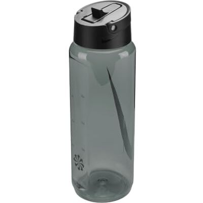 NIKE TR Renew Recharge Straw Bottle 24oz 709 ml Trinkflasche Sportflasche Training Fitness, Anthracite/Black/Black NIKE TR Renew Recharge Straw Bottle 24oz 709 ml Trinkflasche Sportflasche Training Fitness, Anthracite/Black/Black