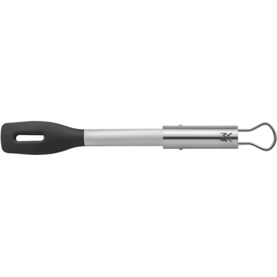 WMF BBQ Servierzange 32,5 cm, Küchenzange, Cromargan Edelstahl, Fleischzange mit Kunststoffkopf, kleine Grillzange für Steak, Fisch, Gemüse, Feststellmechanismus, platzsparend WMF BBQ Servierzange 32,5 cm, Küchenzange, Cromargan Edelstahl, Fleischzange mit Kunststoffkopf, kleine Grillzange für Steak, Fisch, Gemüse, Feststellmechanismus, platzsparend